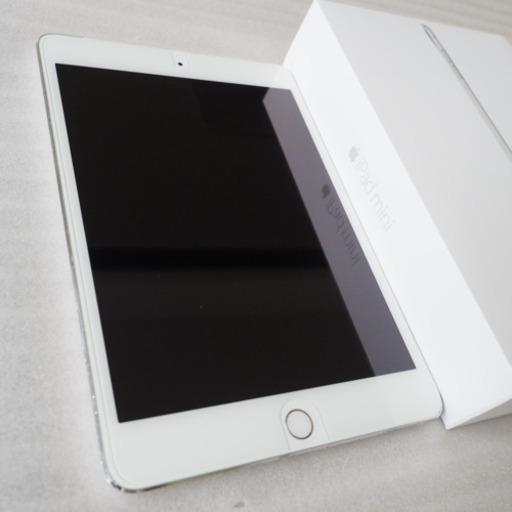 中古良品 Apple iPad mini4 第4世代  128GB Wi-Fi + celler SIMフリー シルバー