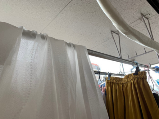 ニトリ突っ張り棒2本セット 2 2 4m アン 五反野の洗濯用品 物干し竿 ロープ の中古あげます 譲ります ジモティーで不用品の処分