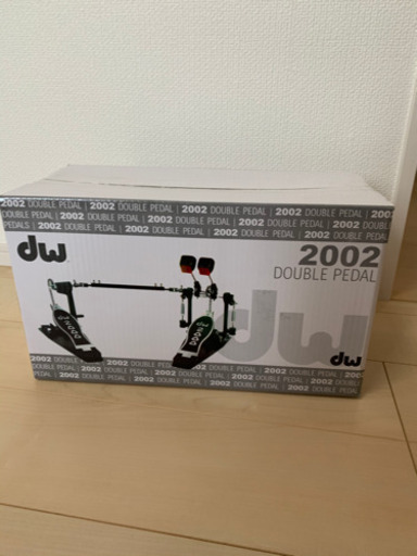 値下げしました。DW2002ツインペダル新品未開封です。