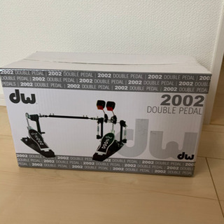 値下げしました。DW2002ツインペダル新品未開封です。