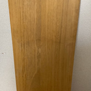 50円　木材　（桐）サイズは　17×300×910 mm です。