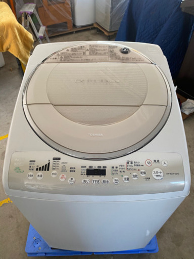 2009年　東芝　8k  洗濯乾燥機