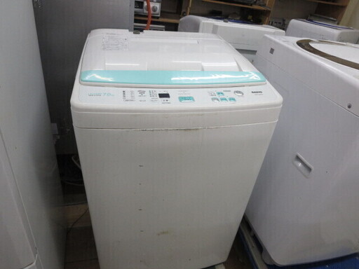 SANYO洗濯機7キロ　2012年製　ASW-70B