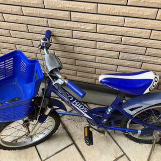 【無料】　ブリヂストン　自転車　エコキッズ　ブルー