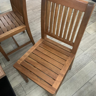 ☆中古品 テーブル（ADAL/アダル) 2点 ＆ チェア（old maison/オールドマイソン）4点 合計6点セット②☆