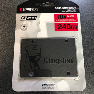 ★取引成立★　未使用品 SSD 240GB Kingston キ...