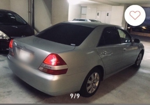 ワンオーナー修復歴なし整備手帳有りETC付き禁煙車:トヨタ マークII