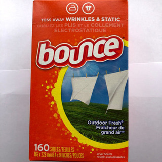 bounce バウンス　乾燥機用柔軟剤シート　160枚入