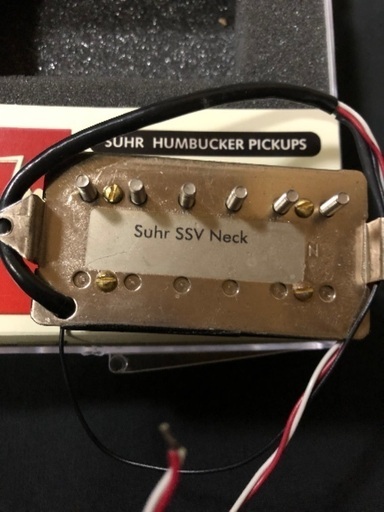 SUHR Pickups 〜 SSV Neck + SSH Plus