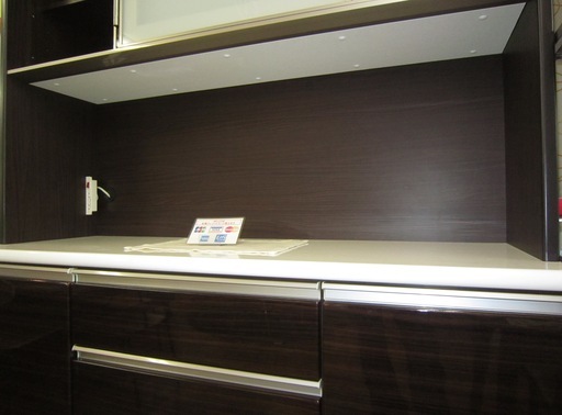R201 高級感 NITORI 食器棚・レンジボード 幅140cm 美品