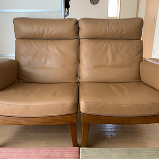 karimoku カリモク　2名掛けソファー