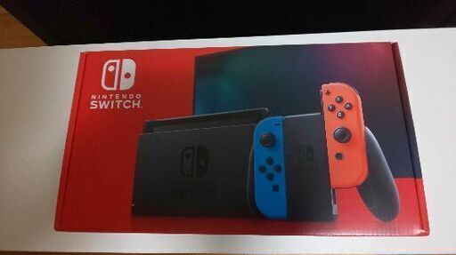 【お取引中】任天堂 Switch 本体  新型モデル スイッチ （ネオンブルー/ネオンレッド） 新品未開封