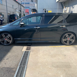 部品取☆後期オデッセイアブソルート　RB1☆右リアドア☆B92P ☆オデッセイアブソルート RB1RB2☆左リアドア☆B92P☆黒