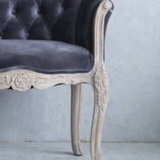 サラグレース ClassicソファチェアSarahラフナチュラル&ダークグレー