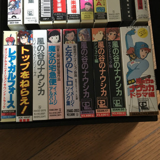 80〜90年代アニメ　サントラ　カセットテープ