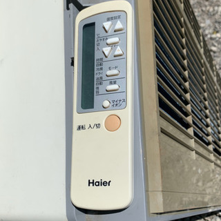 ハイアール ウインドウエアコン① JA-16F