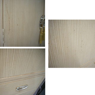 加茂桐たんす カギ付き 幅:106×奥行:45.5×高さ:172.5㎝ 収納タンス 和箪笥 苫小牧西店