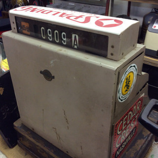 レトロ アンティークのレジスター［オブジェ/飾りとしていかがでしょうか？］