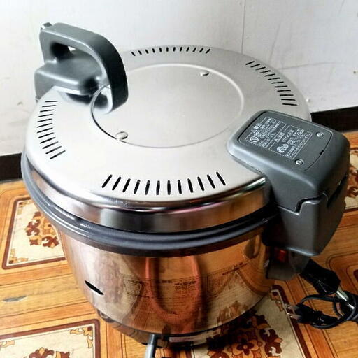 Paloma パロマ 業務用 ガス炊飯器 PR-4100S 電子ジャー付き 2升炊き 01年製 LPガス用