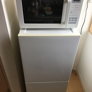 無印良品　家電3点セット　冷蔵庫　電子レンジ　洗濯機4.5kg  中古