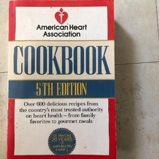 アメリカ心臓協会のレシピ本