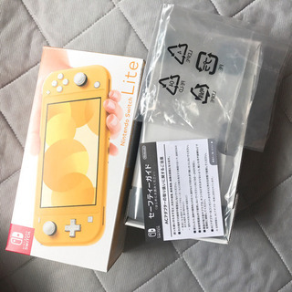 ニテンドースイッチライト　イエロー【美品】