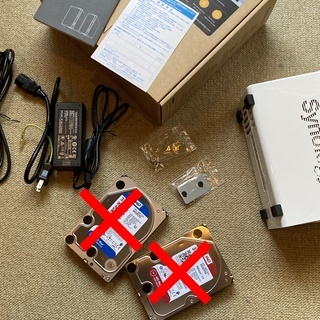 Synology DiskStation DS218j（中古美品・保証書付き）