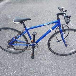 自転車ブルー28インチ
