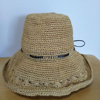 ELLE マニラ麻の夏　帽子