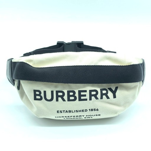 BURBERRY バーバリー 8014641 ウエストバッグ ロゴ ヒップバッグ