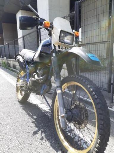 ヴィンテージオフロード　SX200r　エンジン実動　書類、鍵付き