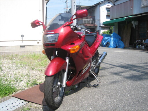 ZZR250 超美車赤カラー 動画付 ZZR250/カワサキ 水冷4サイクル2気筒