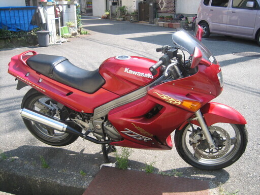 ZZR250 　超美車赤カラー　　動画付 ZZR250 超美車赤カラー 動画付 ZZR250/カワサキ 水冷4サイクル2気筒