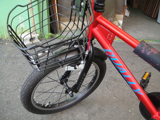 DUALLY　ジュニアサイクル　18インチ　補助輪付き　子供自転車　Jrサイクル