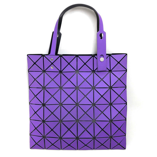 ISSEY MIYAKE イッセイミヤケ トートバッグ　ハンドバッグ BAOBAO（バオバオ） ショルダーバッグ ＰＶＣ ライトパープル ユニセックス