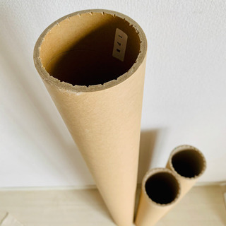 DIYなどにお使いください！ 硬質 紙管 紙の筒 約70cm、1...