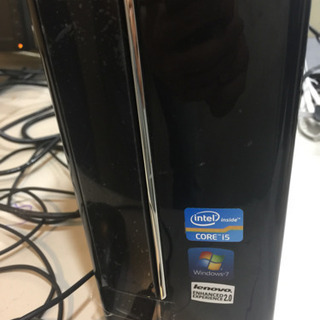 Dellモニター セット Lenovo H330 レノボ スリム デスクトップPC 動確