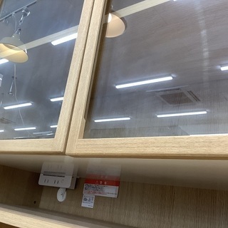 便利なキャスター付ワゴンが付いてる無印良品のレンジボードです！ - 収納家具