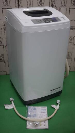 美品 18年製 日立 全自動洗濯機 NW-50B 5kg ピュアホワイト 2ステップウォッシュ 風脱水 幅50cmの5kgタイプ