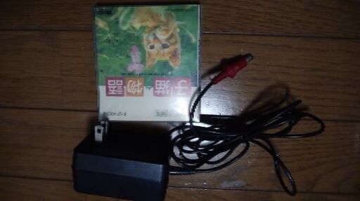 ディスクシステム本体、ゲームソフト12枚、空き箱