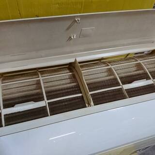 宮崎県内工事限定 標準工事価格込み　SHARP ルームエアコン 内機 AY-C22SD-W 外機 AU-C22SDY 2013年製 冷暖房 2.2kw 100V 