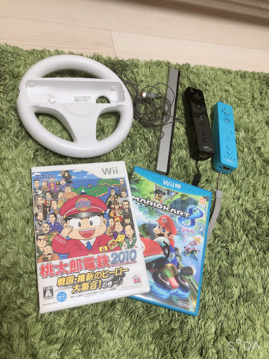 Wiiu 本体 マリカー 桃鉄 れい 岡山のテレビゲーム Wii の中古あげます 譲ります ジモティーで不用品の処分