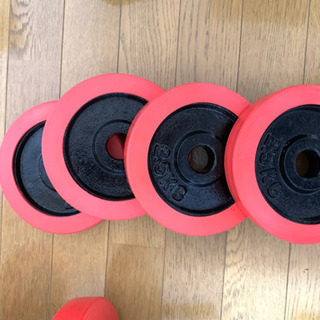 ダンベル30kg×2セット　トレーニングベンチ