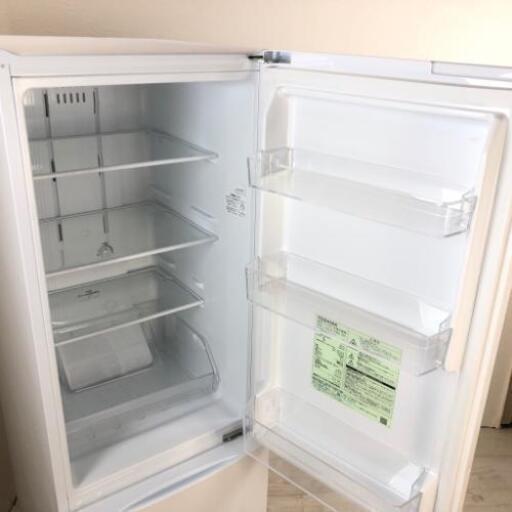 東芝 高年式 170L 2ドア冷蔵庫 2019年製 ホワイト 新生活 二人暮らし