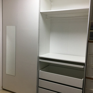 PAX 2 wardrobe frames, white, 587/8x227/8x791/4 - IKEA