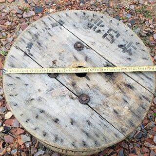 木製電線ドラム63cm