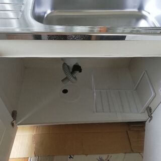 　クリナップ 【S4B-120M モカウッド】 木キャビキッチン すみれ 流し台 置網棚付 間口120cm 新品