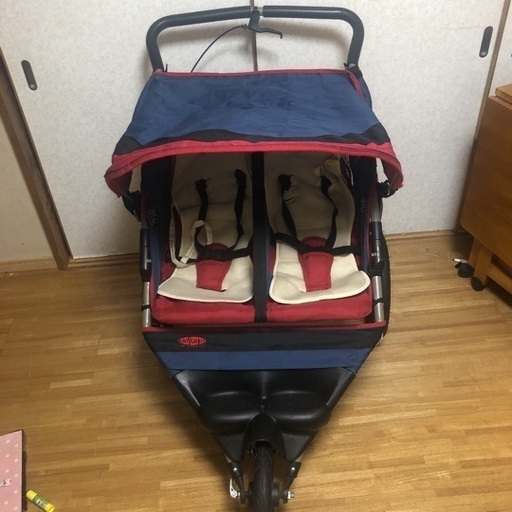 双子　二人乗り　instep ベビーカー