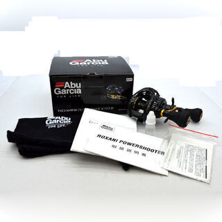 Abu Garcia ロキサーニ パワーシューター 右巻き バス 池 ダム 川 アブガルシア ROXANI PWS リール 釣具 フィッシング(0220343395)