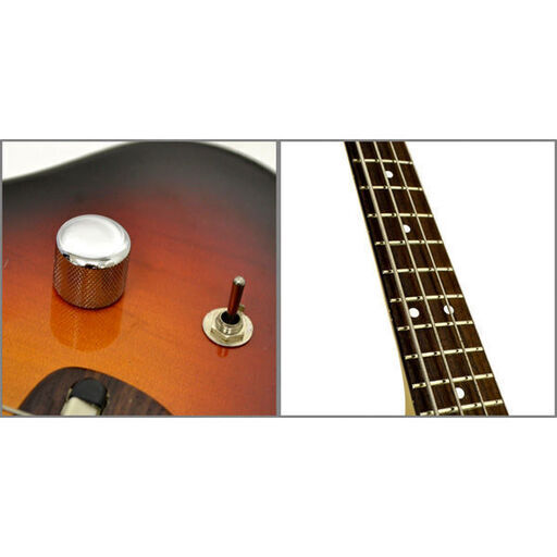 フェルナンデス PIE-ZO サンバースト 調整済み エレキベース キャンプ